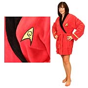 Star Trek Original Series Uhura Fleece Bathrobe